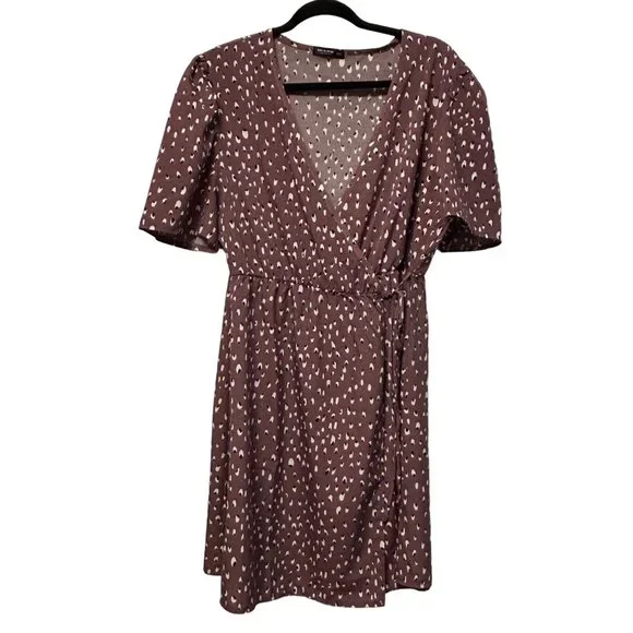 SHEIN | Dresses | Shein Curve Short Sleeve Polka Dot V Neck Mauve Mini Dress Womens Size Xl 1328 | Poshmark SHEIN | Dresses | Shein Curve Short Sleeve Polka Dot V Neck Mauve Mini Dress Womens Size Xl 1328 | Poshmark